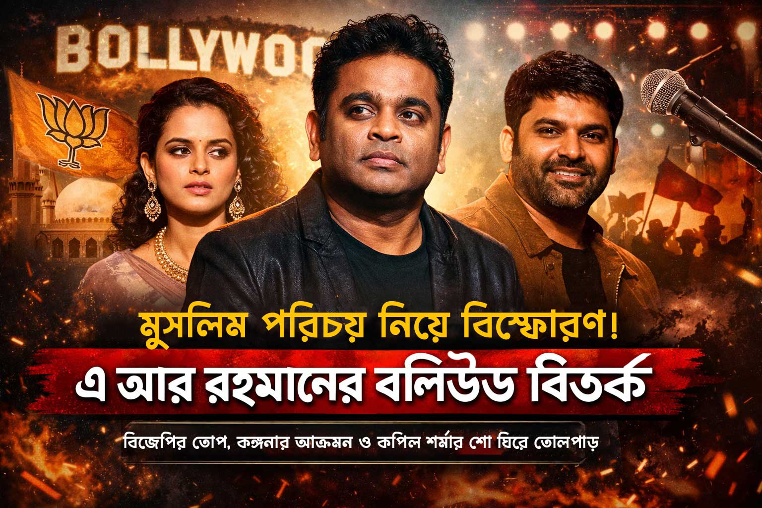 ‘মুসলিম পরিচয়ের ইঙ্গিত?’—এ আর রহমানের বিস্ফোরক মন্তব্য, বিপাকে কপিল শর্মা!